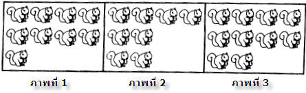 ภาพใดมีจำนวนมากที่สุด