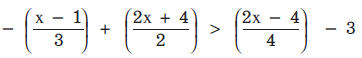 คำตอบของอสมการต่อไปนี้ตรงกับข้อใด