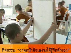 ศิลปะการวาดหน้าตัวเอง