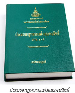 ประมวลกฎหมายแพ่งและพาณิชย์