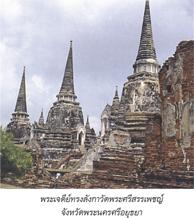 พระเจดีย์ทรงลังกาวัดพระศรีสรรเพชญ์