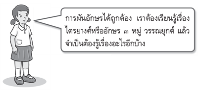 การผันอักษร