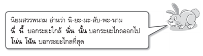 นิยมสรรพนาม 