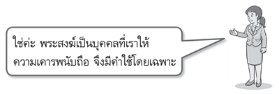 คำที่ใช้สำหรับพระสงฆ์ 